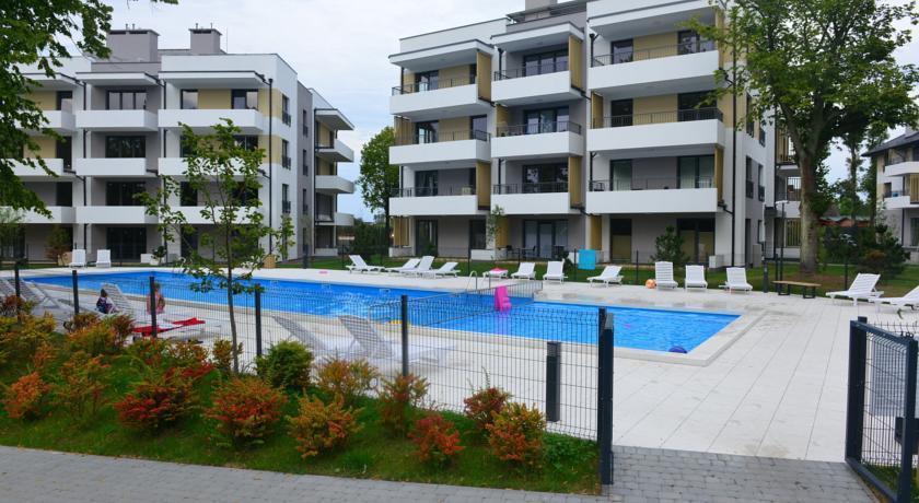 Apartament Baltica - Rezydencja Ustronie Morskie Ngoại thất bức ảnh